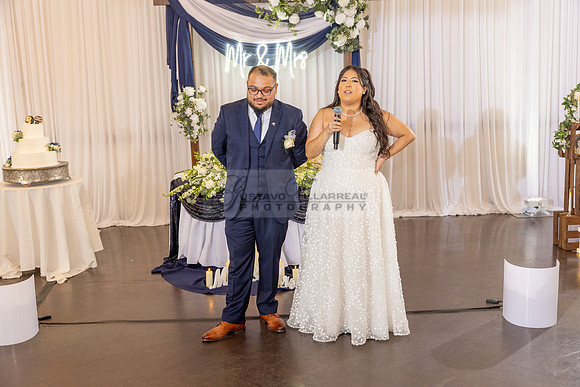 Thalial and Francisco wedding reception at La Mirada Golf course in