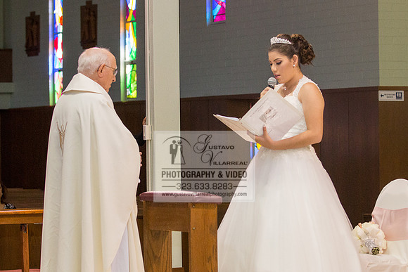 Andrea Lissette quinceaneras, sweet sixteens, weddings, family portraits, anniversaries, photography and video at Miraculos medal catholic church in Montebello,  receptions at Quiet Cannon Montebello,