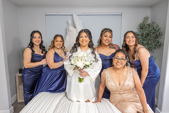 Thalial and Francisco wedding reception at La Mirada Golf course in