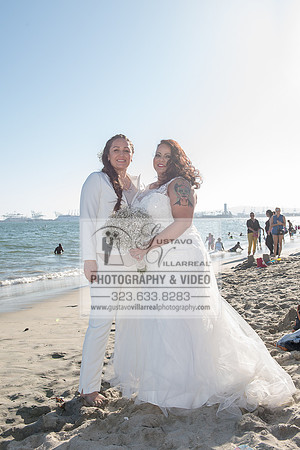 JENNIFER AND CYNTHIA glbt wedding photography and video at Long Beach Museum of Art in Long Beach Ca, www.gustavovillarreal.com, 323-633-8283