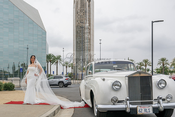 Bryan and Diana wedding ceremony at The Christ Cathedral in Garden Grove Ca, reception at The White House Event Center Anaheim Ca, Gustavo Villarreal photography, videography, 323-633-8283, www.gvphot