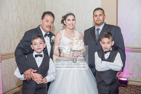 Andrea Lissette quinceaneras, sweet sixteens, weddings, family portraits, anniversaries, photography and video at Miraculos medal catholic church in Montebello,  receptions at Quiet Cannon Montebello,