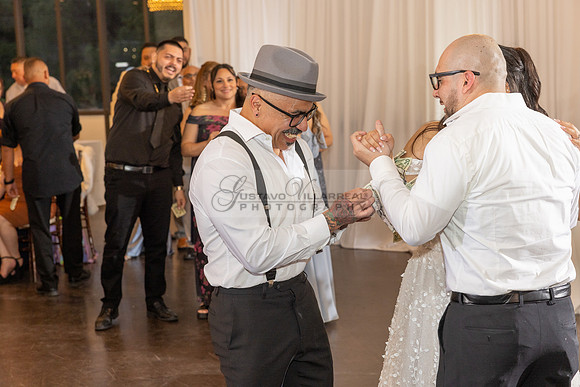 Thalial and Francisco wedding reception at La Mirada Golf course in