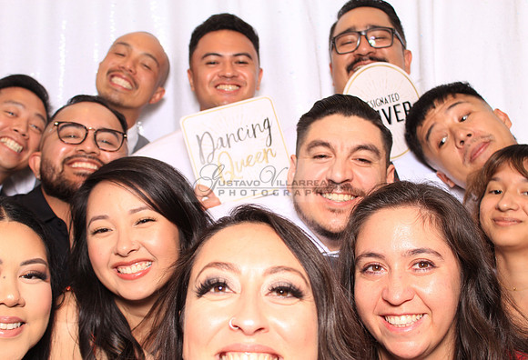 Stephanie and Albert wedding celebration, photo booth in Redondo Beach Ca, Gustavo Villarreal Photography, 323-633-8283, www.gvphotoandvideo.com