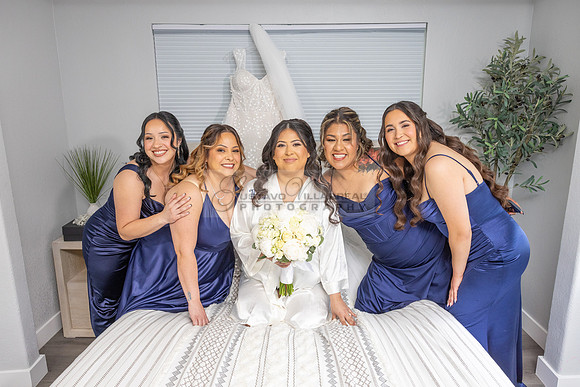 Thalial and Francisco wedding reception at La Mirada Golf course in