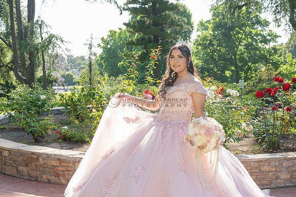 Bella McNally quinceanera photos, photographer, videos at Penn Park in Whittier Ca, Gustavo Villarreal Photography, 323-633-8283