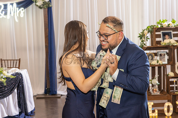 Thalial and Francisco wedding reception at La Mirada Golf course in