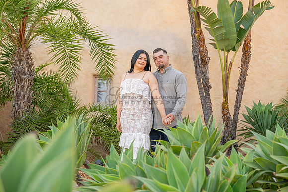 Jessica and Cory engagement photo session at Our Lady of Mount C