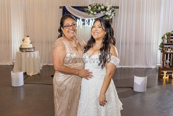 Thalial and Francisco wedding reception at La Mirada Golf course in
