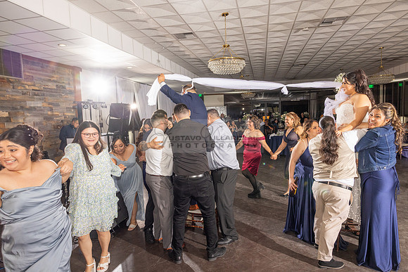 Thalial and Francisco wedding reception at La Mirada Golf course in