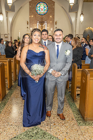 Thalial and Francisco wedding reception at La Mirada Golf course in