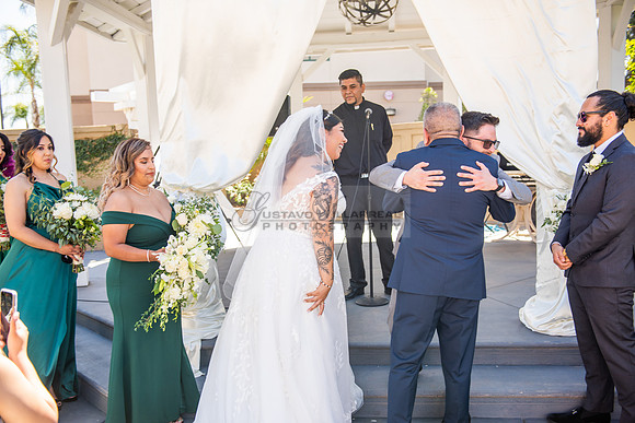 Daniela and Desiderio wedding celebration and ceremony at Quiet Cannon Banquet Hall in Montebello Ca. photo and video by Gustavo Villarreal photography