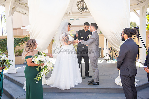 Daniela and Desiderio wedding celebration and ceremony at Quiet Cannon Banquet Hall in Montebello Ca. photo and video by Gustavo Villarreal photography