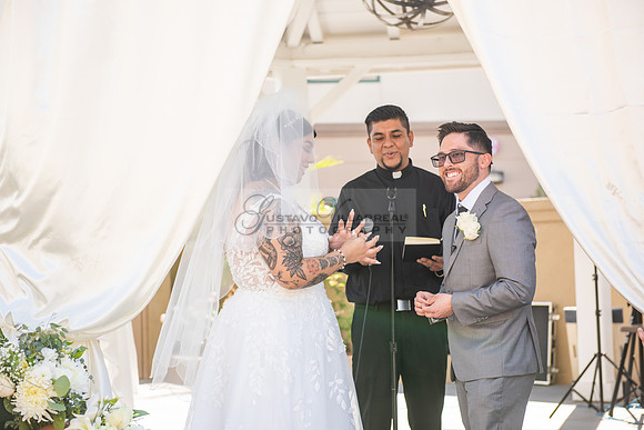 Daniela and Desiderio wedding celebration and ceremony at Quiet Cannon Banquet Hall in Montebello Ca. photo and video by Gustavo Villarreal photography