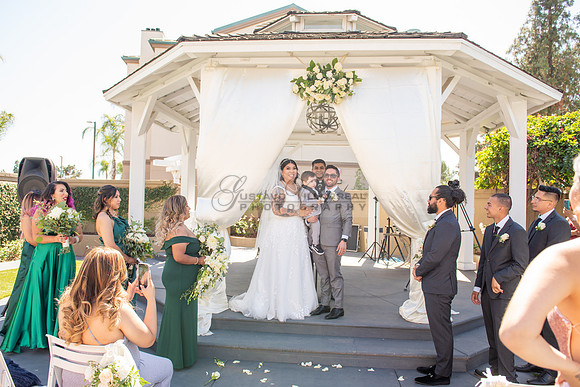 Daniela and Desiderio wedding celebration and ceremony at Quiet Cannon Banquet Hall in Montebello Ca. photo and video by Gustavo Villarreal photography