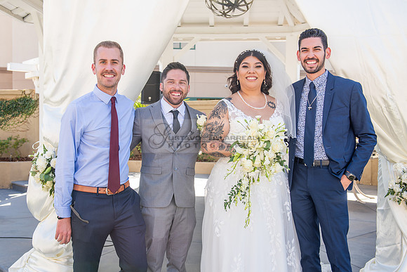 Daniela and Desiderio wedding celebration and ceremony at Quiet Cannon Banquet Hall in Montebello Ca. photo and video by Gustavo Villarreal photography