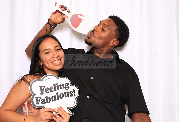 Stephanie and Albert wedding celebration, photo booth in Redondo Beach Ca, Gustavo Villarreal Photography, 323-633-8283, www.gvphotoandvideo.com