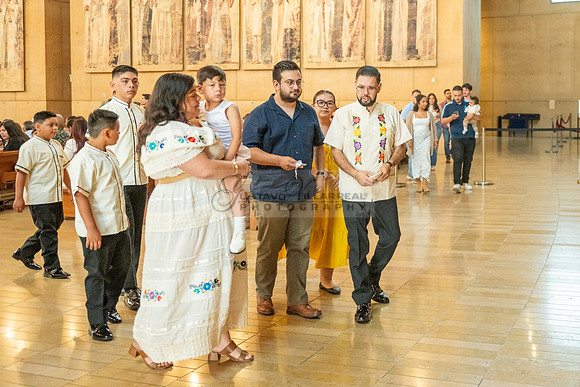 Baptism photographer, videographer at Cathedral of our Lady of Angeles in Los Angeles Ca. Gustavo Villarreal Photography, 323-633-8283, www.gvphotoandvideo.com
