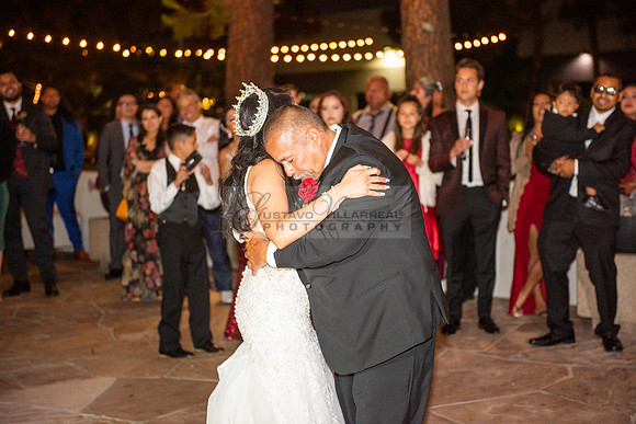 Alejandro and Monique wedding celebration, reception at Turnip Rose Promenade and Gardens banquet hall in Costa Mesa Ca. photography and videography by Gustavo Villarreal 323-633-8283