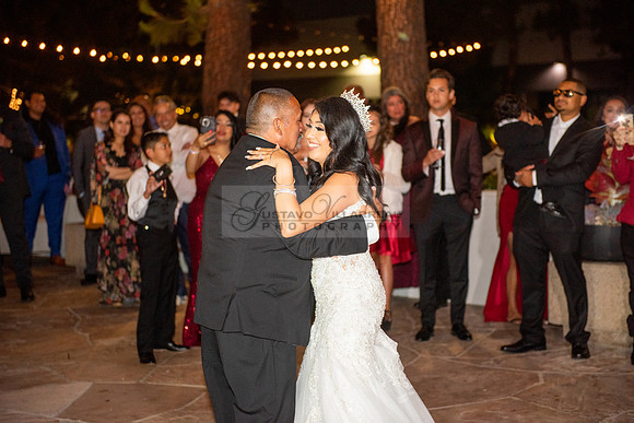 Alejandro and Monique wedding celebration, reception at Turnip Rose Promenade and Gardens banquet hall in Costa Mesa Ca. photography and videography by Gustavo Villarreal 323-633-8283