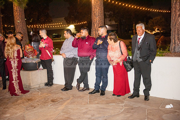 Alejandro and Monique wedding celebration, reception at Turnip Rose Promenade and Gardens banquet hall in Costa Mesa Ca. photography and videography by Gustavo Villarreal 323-633-8283