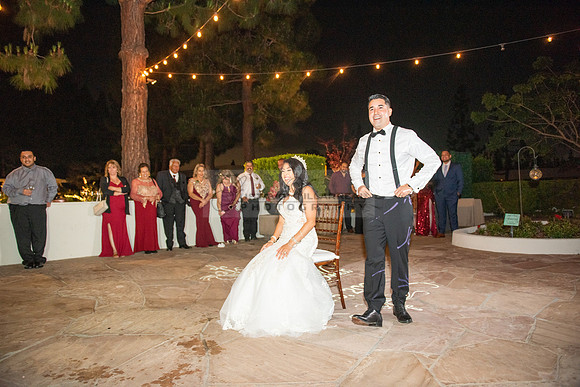 Alejandro and Monique wedding celebration, reception at Turnip Rose Promenade and Gardens banquet hall in Costa Mesa Ca. photography and videography by Gustavo Villarreal 323-633-8283
