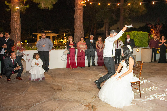 Alejandro and Monique wedding celebration, reception at Turnip Rose Promenade and Gardens banquet hall in Costa Mesa Ca. photography and videography by Gustavo Villarreal 323-633-8283