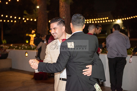 Alejandro and Monique wedding celebration, reception at Turnip Rose Promenade and Gardens banquet hall in Costa Mesa Ca. photography and videography by Gustavo Villarreal 323-633-8283