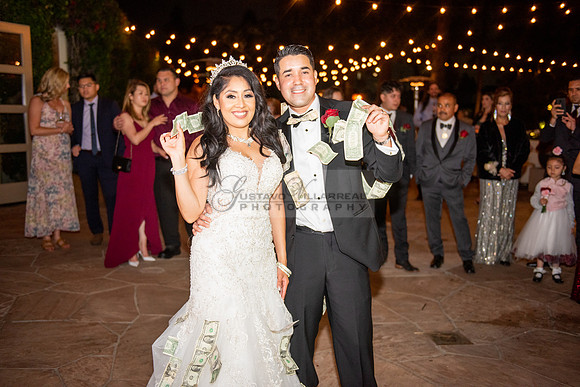 Alejandro and Monique wedding celebration, reception at Turnip Rose Promenade and Gardens banquet hall in Costa Mesa Ca. photography and videography by Gustavo Villarreal 323-633-8283