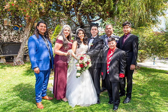 Alejandro and Monique wedding celebration, reception at Turnip Rose Promenade and Gardens banquet hall in Costa Mesa Ca. photography and videography by Gustavo Villarreal 323-633-8283