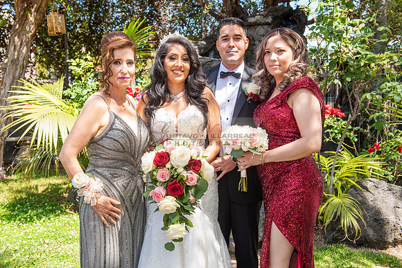 Alejandro and Monique wedding celebration, reception at Turnip Rose Promenade and Gardens banquet hall in Costa Mesa Ca. photography and videography by Gustavo Villarreal 323-633-8283