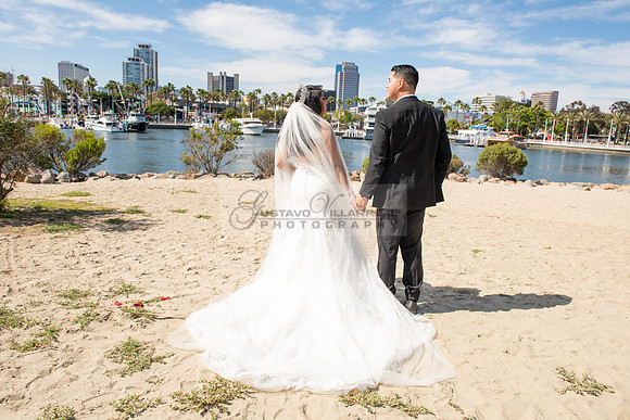 Alejandro and Monique wedding celebration, reception at Turnip Rose Promenade and Gardens banquet hall in Costa Mesa Ca. photography and videography by Gustavo Villarreal 323-633-8283
