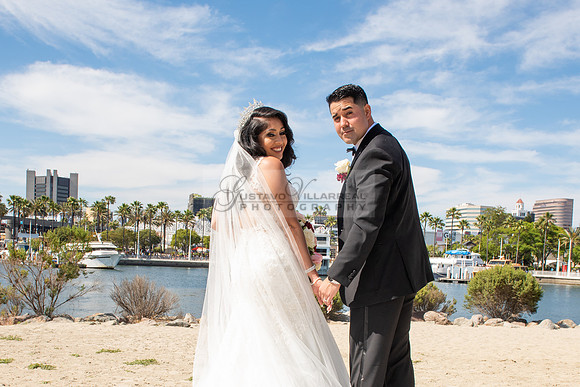Alejandro and Monique wedding celebration, reception at Turnip Rose Promenade and Gardens banquet hall in Costa Mesa Ca. photography and videography by Gustavo Villarreal 323-633-8283
