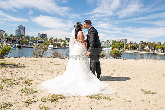 Alejandro and Monique wedding celebration, reception at Turnip Rose Promenade and Gardens banquet hall in Costa Mesa Ca. photography and videography by Gustavo Villarreal 323-633-8283
