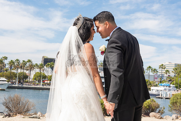 Alejandro and Monique wedding celebration, reception at Turnip Rose Promenade and Gardens banquet hall in Costa Mesa Ca. photography and videography by Gustavo Villarreal 323-633-8283