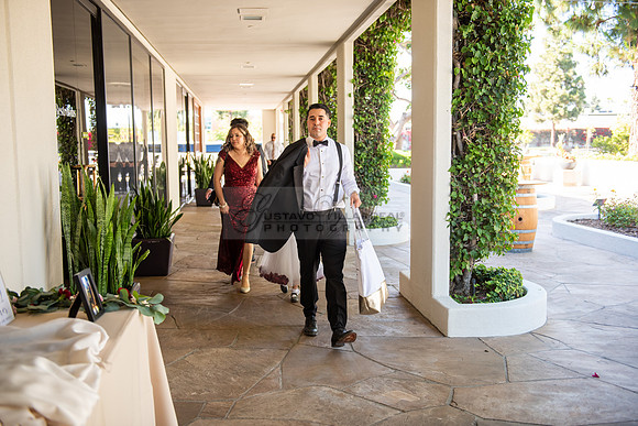 Alejandro and Monique wedding celebration, reception at Turnip Rose Promenade and Gardens banquet hall in Costa Mesa Ca. photography and videography by Gustavo Villarreal 323-633-8283