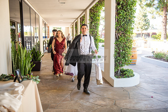 Alejandro and Monique wedding celebration, reception at Turnip Rose Promenade and Gardens banquet hall in Costa Mesa Ca. photography and videography by Gustavo Villarreal 323-633-8283