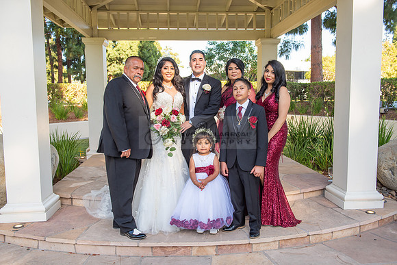 Alejandro and Monique wedding celebration, reception at Turnip Rose Promenade and Gardens banquet hall in Costa Mesa Ca. photography and videography by Gustavo Villarreal 323-633-8283