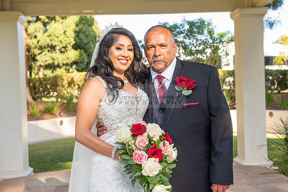 Alejandro and Monique wedding celebration, reception at Turnip Rose Promenade and Gardens banquet hall in Costa Mesa Ca. photography and videography by Gustavo Villarreal 323-633-8283