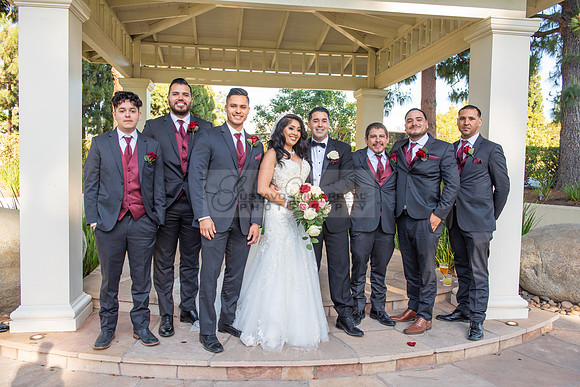 Alejandro and Monique wedding celebration, reception at Turnip Rose Promenade and Gardens banquet hall in Costa Mesa Ca. photography and videography by Gustavo Villarreal 323-633-8283