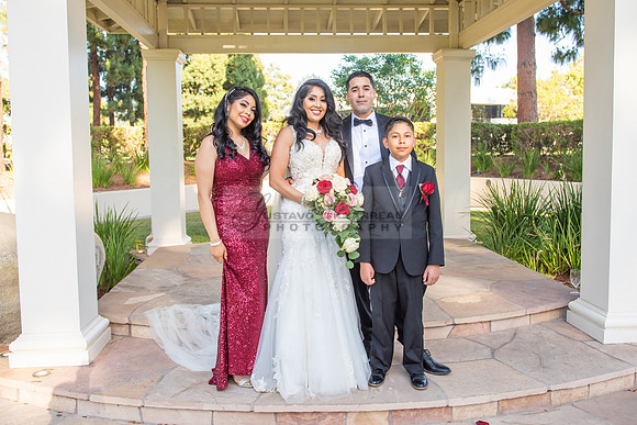 Alejandro and Monique wedding celebration, reception at Turnip Rose Promenade and Gardens banquet hall in Costa Mesa Ca. photography and videography by Gustavo Villarreal 323-633-8283