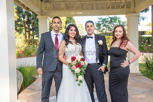Alejandro and Monique wedding celebration, reception at Turnip Rose Promenade and Gardens banquet hall in Costa Mesa Ca. photography and videography by Gustavo Villarreal 323-633-8283
