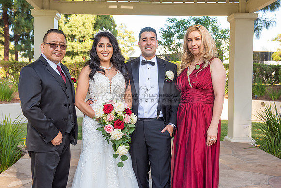 Alejandro and Monique wedding celebration, reception at Turnip Rose Promenade and Gardens banquet hall in Costa Mesa Ca. photography and videography by Gustavo Villarreal 323-633-8283