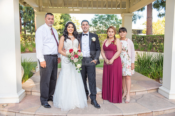 Alejandro and Monique wedding celebration, reception at Turnip Rose Promenade and Gardens banquet hall in Costa Mesa Ca. photography and videography by Gustavo Villarreal 323-633-8283