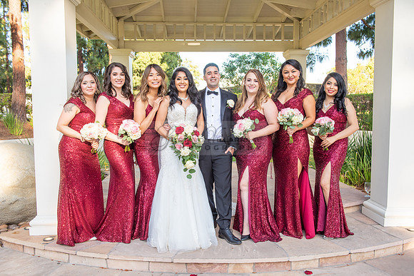 Alejandro and Monique wedding celebration, reception at Turnip Rose Promenade and Gardens banquet hall in Costa Mesa Ca. photography and videography by Gustavo Villarreal 323-633-8283