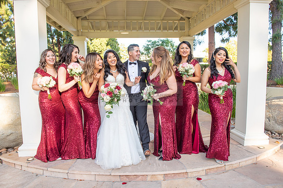 Alejandro and Monique wedding celebration, reception at Turnip Rose Promenade and Gardens banquet hall in Costa Mesa Ca. photography and videography by Gustavo Villarreal 323-633-8283