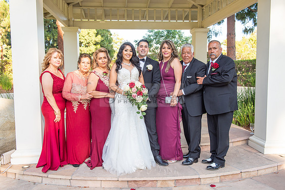 Alejandro and Monique wedding celebration, reception at Turnip Rose Promenade and Gardens banquet hall in Costa Mesa Ca. photography and videography by Gustavo Villarreal 323-633-8283