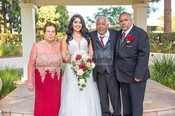 Alejandro and Monique wedding celebration, reception at Turnip Rose Promenade and Gardens banquet hall in Costa Mesa Ca. photography and videography by Gustavo Villarreal 323-633-8283