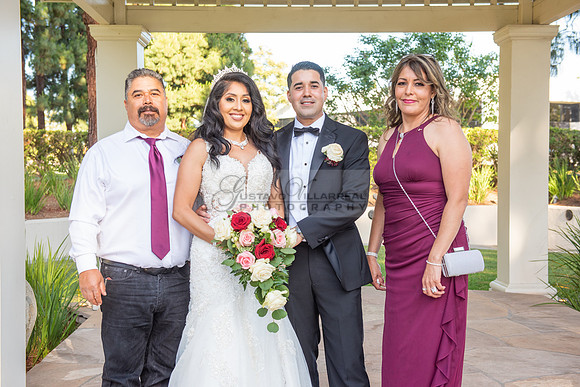 Alejandro and Monique wedding celebration, reception at Turnip Rose Promenade and Gardens banquet hall in Costa Mesa Ca. photography and videography by Gustavo Villarreal 323-633-8283