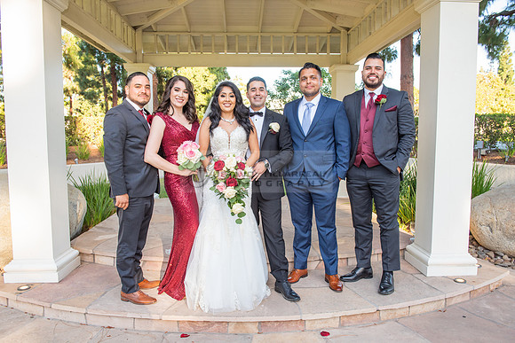 Alejandro and Monique wedding celebration, reception at Turnip Rose Promenade and Gardens banquet hall in Costa Mesa Ca. photography and videography by Gustavo Villarreal 323-633-8283